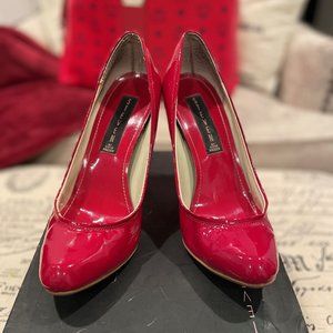 Steve Madden Red Patent Leather Pumps Size 6